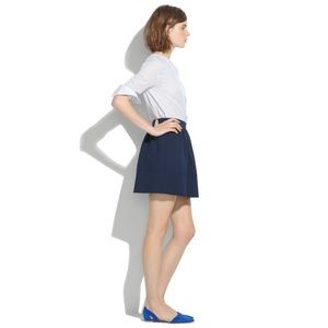 Madewell navy skirt 0 XS